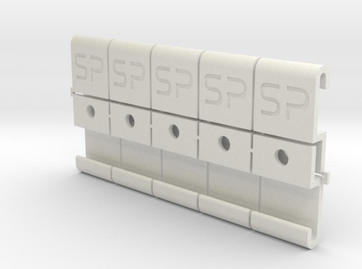 Slider 'Type S' for SwitchPic-Panels 3d printed in white