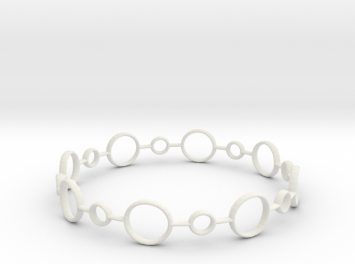 Circle Bracelet 3d printed