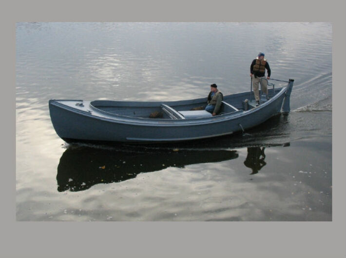  1/48 USN 26-foot Motor whaleboat 3d printed 