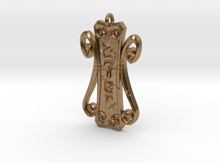 Runic Amulet 01 - 60mm 3d printed