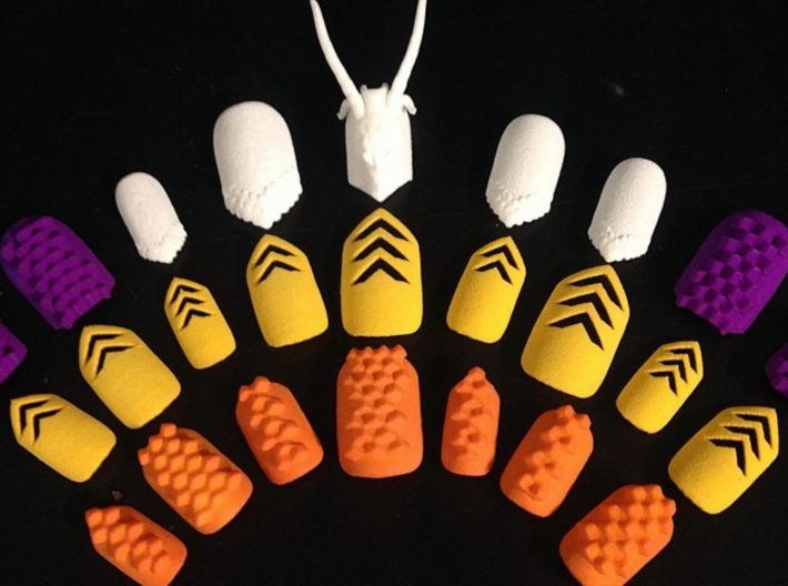 Cube Nails (Size 2) 3d printed 