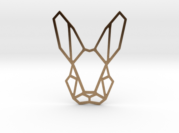 Mr. Rabbit Pendant 3d printed