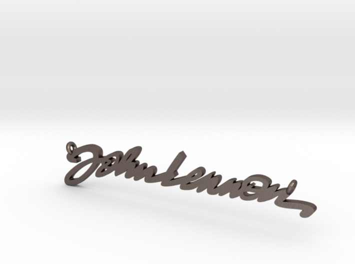 Lennon Signature Pendant 3d printed