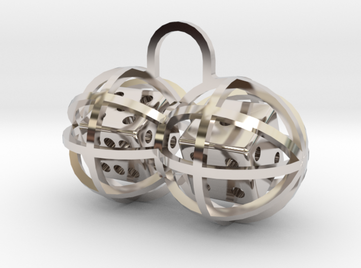 Charm: Lucky Balls 3d printed