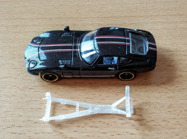 Chassis Toyota 2000gt Hotwheels  3d printed 