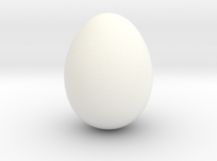 Serama Egg 3d printed