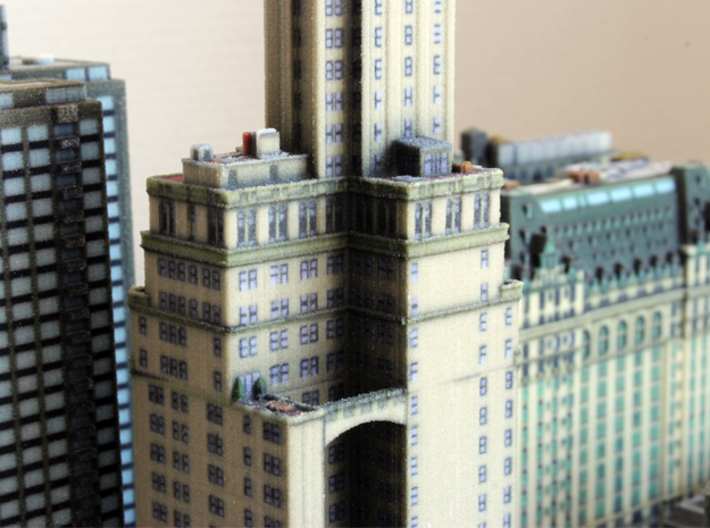 The Sherry Netherland Hotel (3x3) 3d printed 