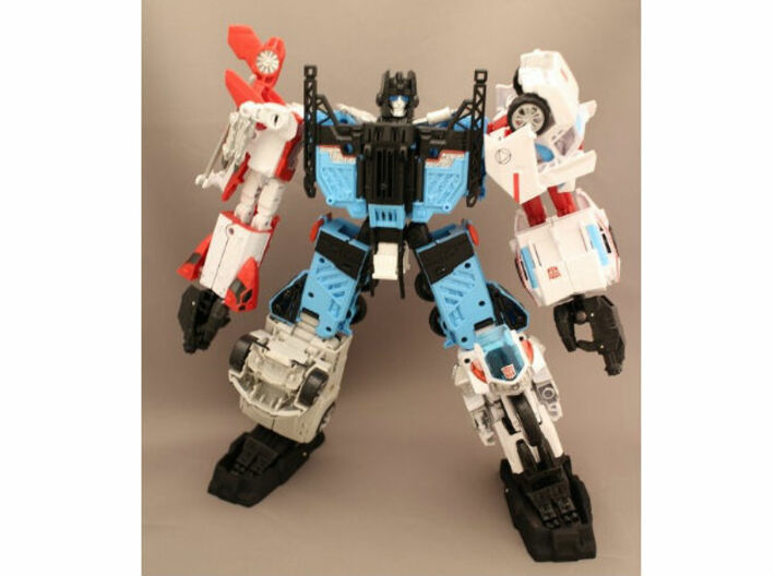 Combiner Wars Foot Add-on Parts 3d printed