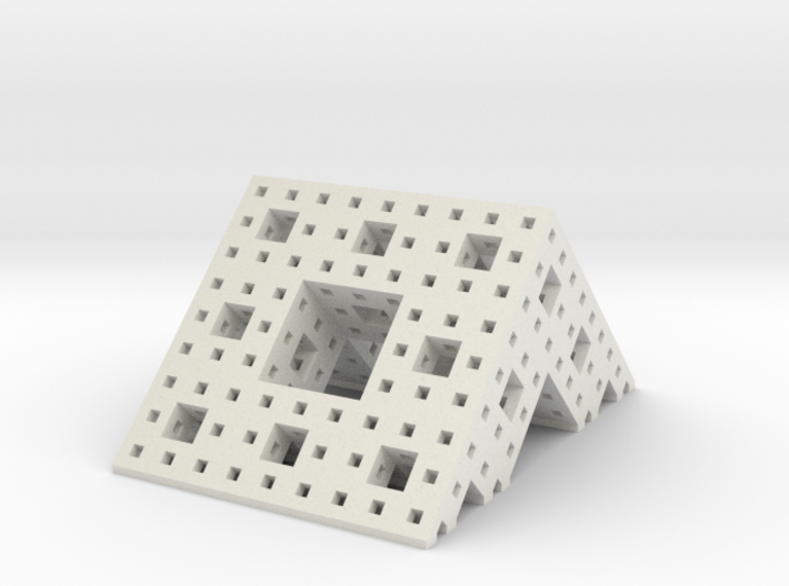 Menger roof (3 iterations), small 3d printed