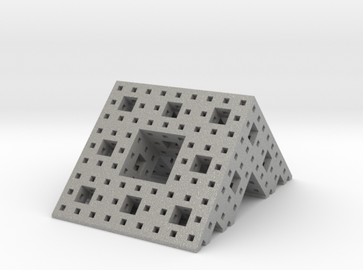 Menger roof (3 iterations), small 3d printed