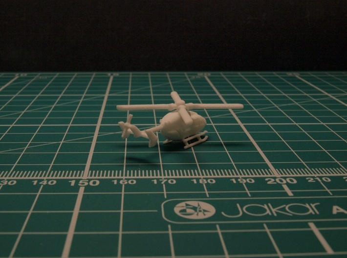 Eurocopter UH-72 Lakota 6mm 1/285 3d printed 