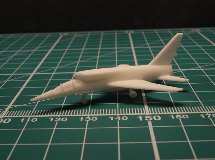 North American F-107A (Landing Gear) 6mm 1/285 3d printed
