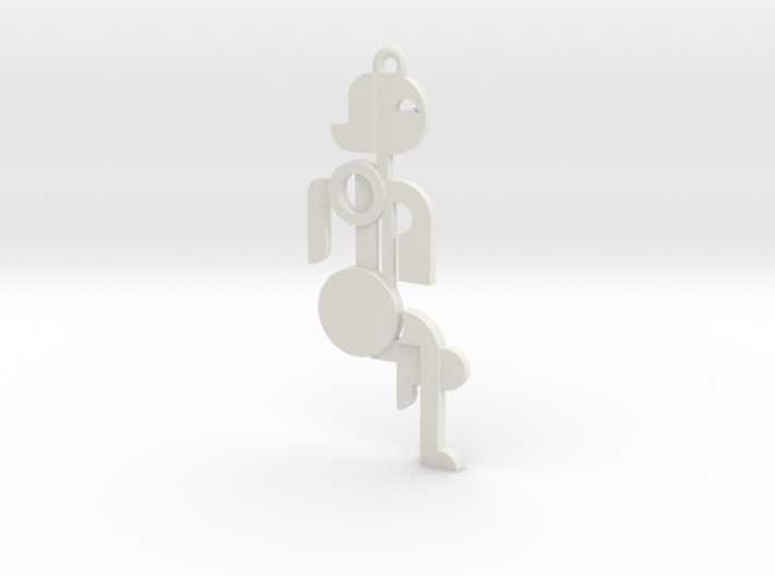 Bauhaus Lady 3d printed