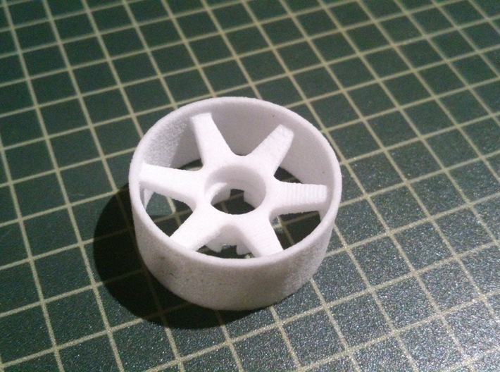 Llanta Mini-Z 21mm Delantera Offset 2 3d printed 