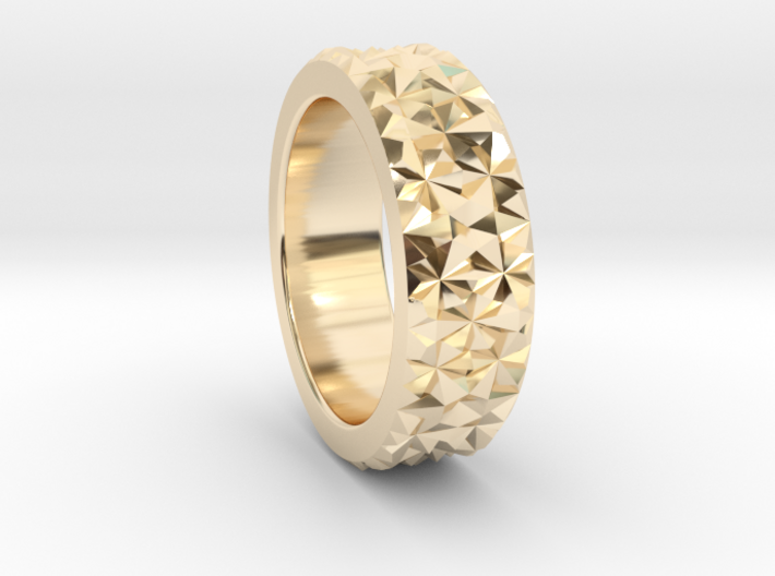 Light Reflection Ring 3d printed