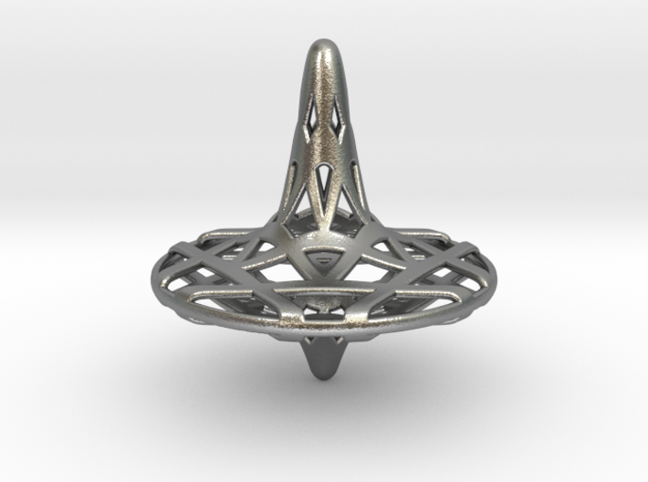 Hexa-Fractal Spinning Top 3d printed
