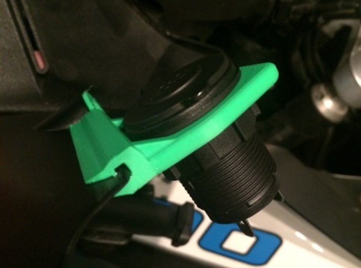 Electrical Socket Holder for BMW R1200GS/Adv 13-16 3d printed 
