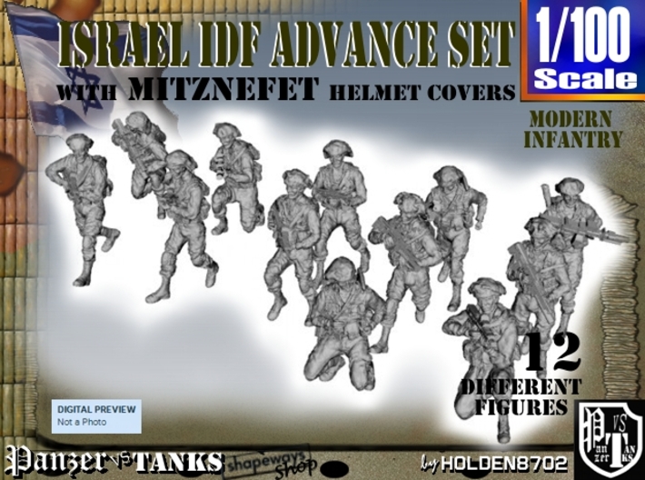 1-100 IDF ADVANCE SET 3d printed