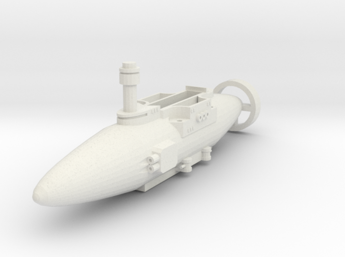 Bruticus Class Battleship Main hull 3d printed