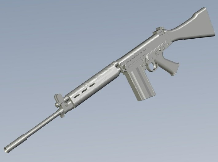 1/16 scale FN FAL Fabrique Nationale rifles x 10 3d printed 