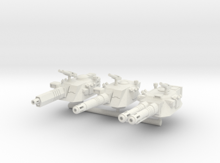 40k scale Turrets set 3d printed