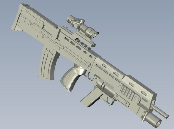 1/18 scale BAE Systems L-85A2 rifles x 5 3d printed 