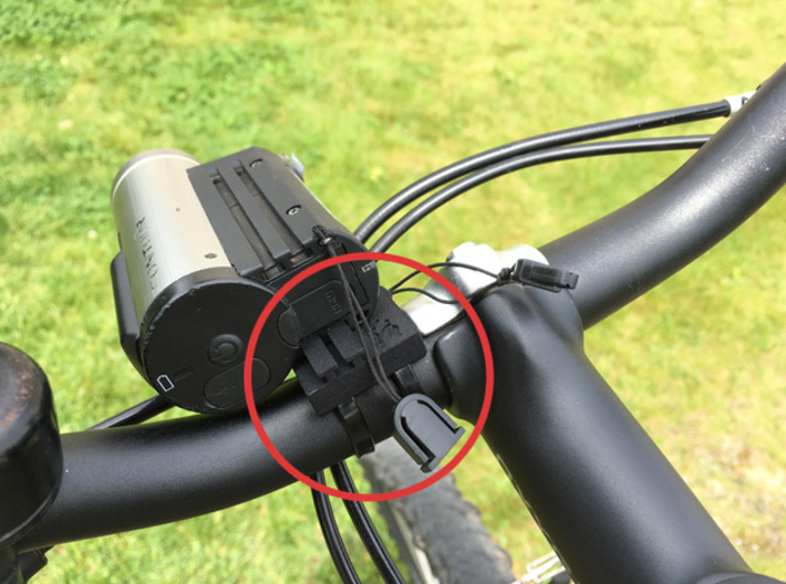 Bar Mount Contour Camera 22mm 3d printed bike and camera not included =)