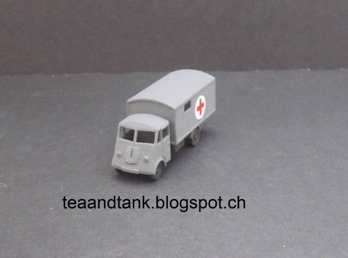 1/144 Renault AHN Ambulance 3d printed