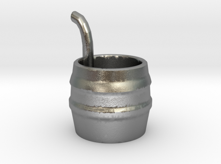 Barrel with Pipe 3d printed