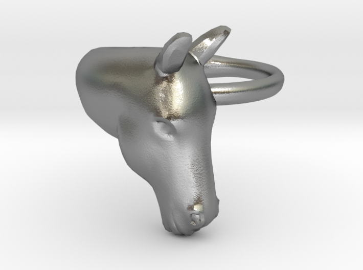 Horse Ring size 3 3d printed
