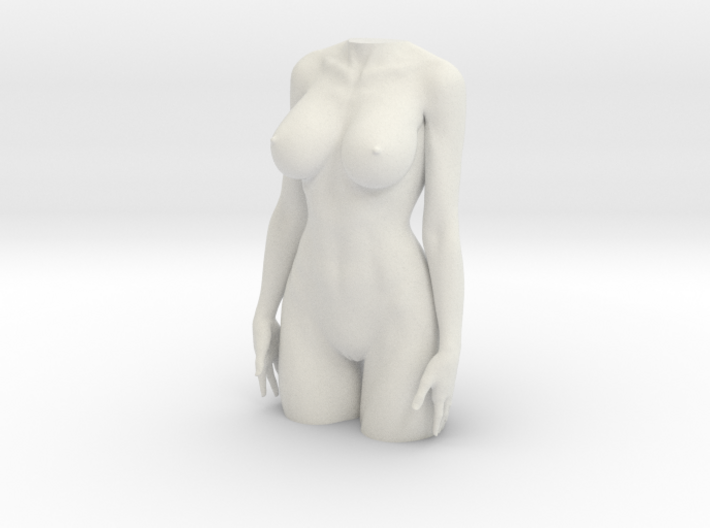 5CM Nude Girl Part 003 3d printed
