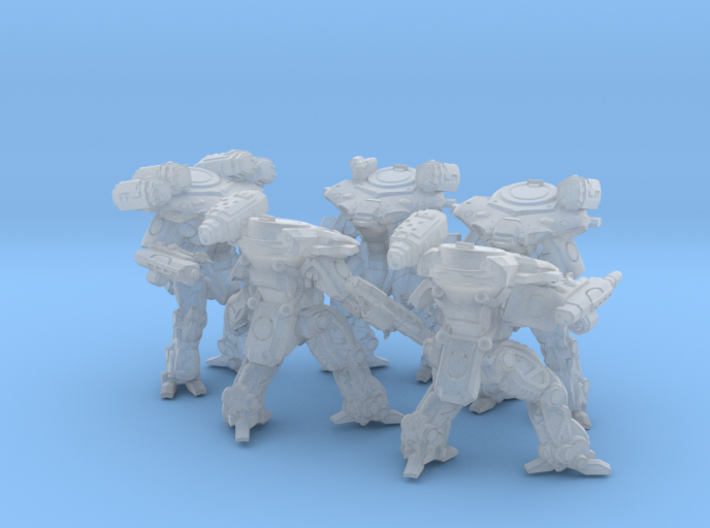 Quenn Tactical Armor Squad 3d printed 