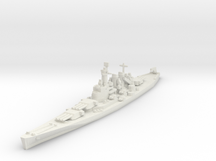 North Carolina class battleship 1/1800 3d printed