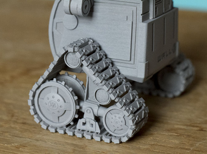 WALL-E 3d printed nice working tracks!