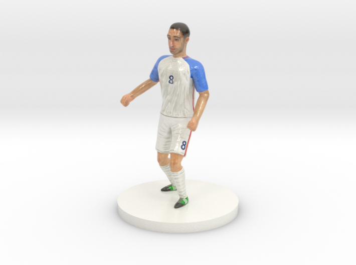 US Soccer Player 3d printed