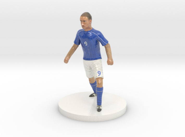 Italian Football Player 3d printed