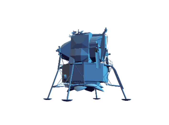 Apollo Lunar Module 3d printed
