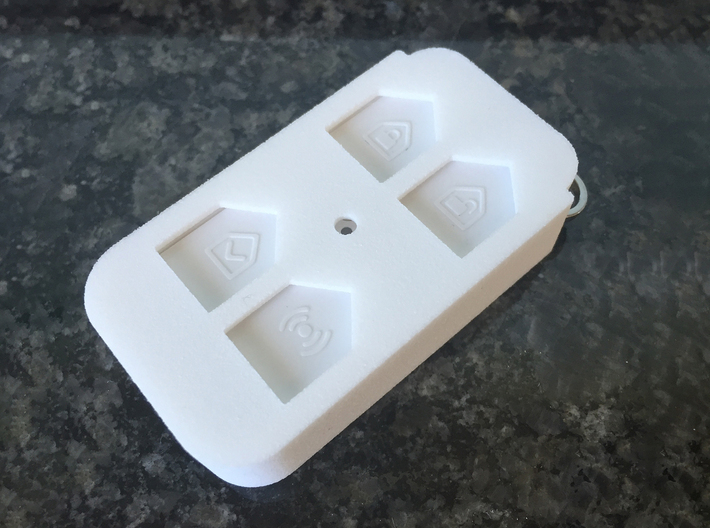 ISmartAlarm - Remote Tag Cover 3d printed 