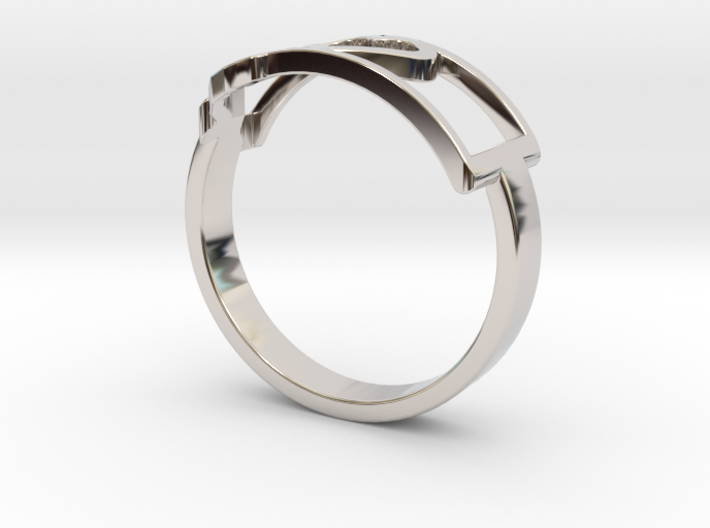 Montana Ring Size 7 3d printed