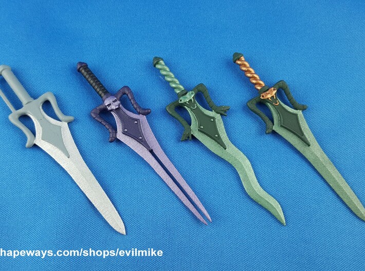Classics Powersword Snakeblade Curved 3d printed 