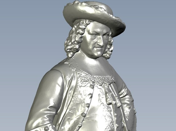 1/15 scale French provost 18th Century figure 3d printed
