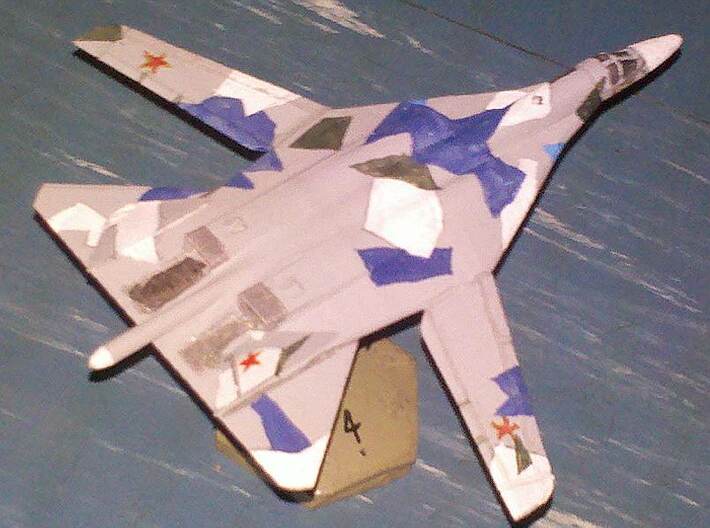 1/300 Russian PAK DA Bomber 3d printed Model printed in WSF and painted