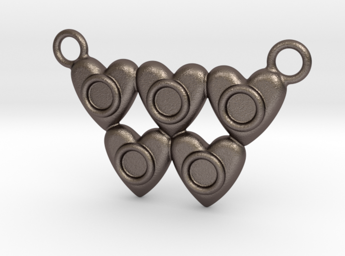 Olympic Hearts - Rio 2016 3d printed