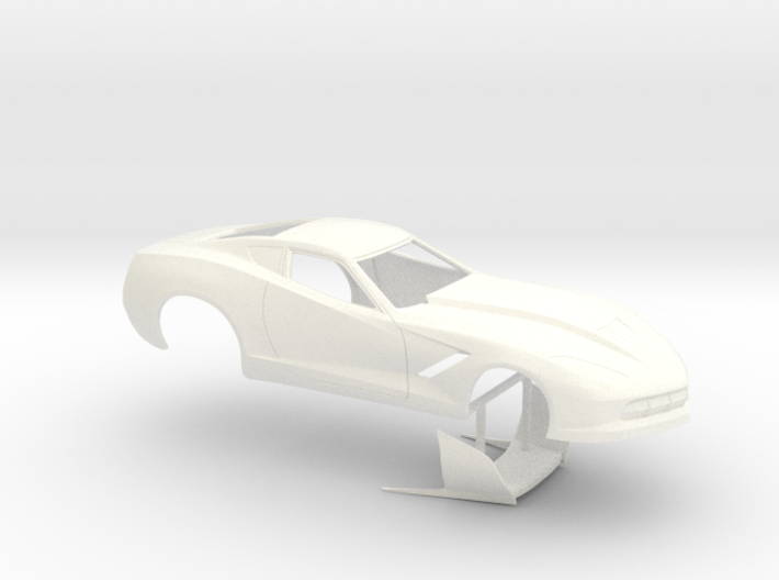 1/32 2014 Pro Mod Corvette No Scoop 3d printed