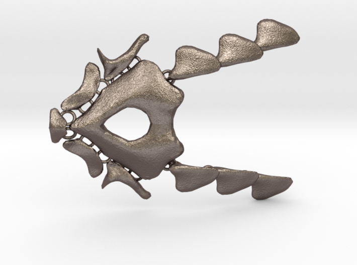 NeoNordic Bone necklace 3d printed