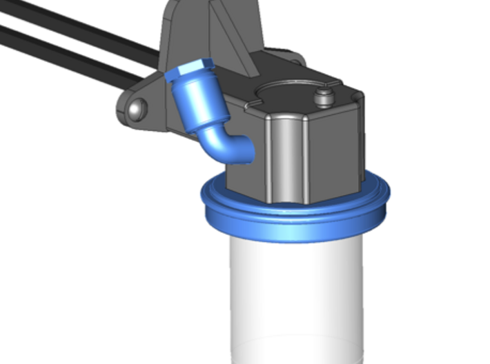 10 US-Lamps for 5mm LED with gauge 3d printed 