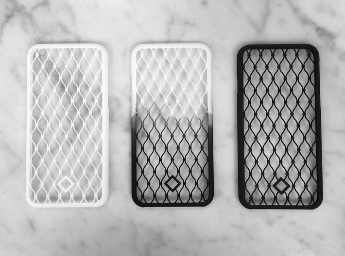 Fence - iPhone 6 Case 3d printed Display of the dyeing process