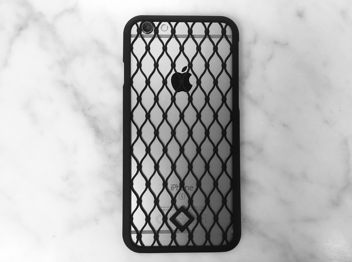 Fence - iPhone 6S Case 3d printed Front view with iPhone