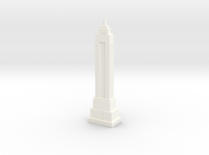 Empire State Building Model (1/2000) 3d printed 