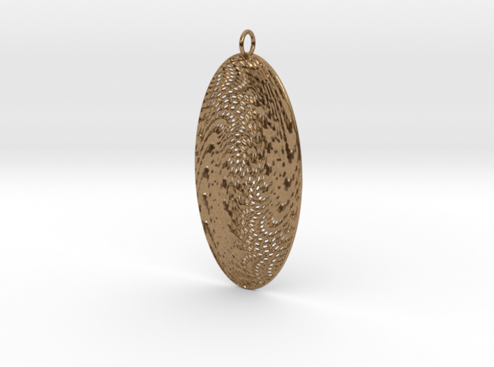 Texture Earring #5 3d printed 